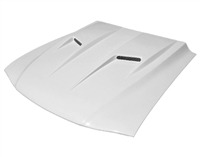 1994 - 1998 Ford Mustang A38 Style Fiberglass Heat Extractor Hood - TruFiber