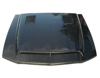 2005 - 2009 Ford Mustang A53 Style Carbon Fiber Ram Air Hood - TruFiber