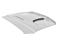 2010 - 2012 Ford Mustang Shelby / GT500 A72KR Style Fiberglass Ram Air Hood - TruFiber