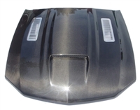 2010 - 2012 Ford Mustang A61 Style Carbon Fiber Ram Air Hood - TruFiber