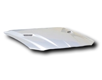 2005 - 2007 Dodge Magnum A58 Style Fiberglass Ram Air Hood - TruFiber