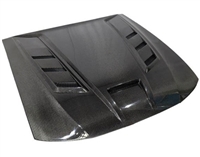 1999 - 2004 Ford Mustang Terminator Style Carbon Fiber Hood - VIS Racing