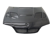 1999 - 2001 BMW 3-Series E46 4Dr GTR Style Carbon Fiber Hood - VIS Racing