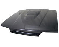 1987 - 1993 Ford Mustang CobraR 2000 Style Carbon Fiber Hood - VIS Racing