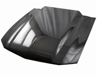 2005 - 2009 Ford Mustang Cowl Induction Carbon Fiber Hood - VIS Racing