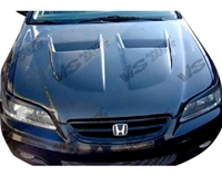 1998 - 2002 Honda Accord 4Dr Xtreme GT Style Carbon Fiber Hood - VIS Racing