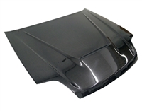 1997 - 2001 Honda Prelude Invader Style Carbon Fiber Hood - VIS Racing