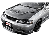 2004 - 2006 Nissan Sentra EVO Style Carbon Fiber Hood - VIS Racing