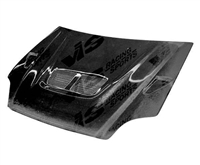 2000 - 2002 Toyota Echo (JDM) 4Dr EVO Style Carbon Fiber Hood - VIS Racing