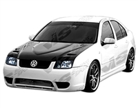 1999 - 2005 Volkswagen Jetta Euro R Style Carbon Fiber Hood - VIS Racing