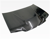 1999 - 2005 Volkswagen Jetta Invader Style Carbon Fiber Hood - VIS Racing