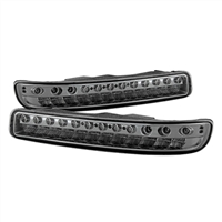 2000 - 2007 GMC Sierra HD LED Bumper Lights - Smoke