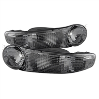 2002 - 2006 GMC Sierra Denali Bumper Lights - Smoke