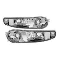 2002 - 2006 GMC Sierra Denali Bumper Lights - Clear