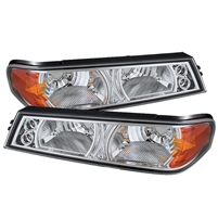 2004 - 2012 GMC Canyon Bumper Lights - Chrome