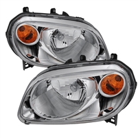 2006 - 2011 Chevy HHR Crystal Headlights - Chrome