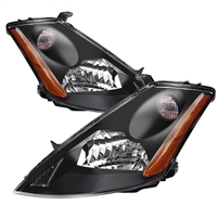 2003 - 2007 Nissan Murano Crystal Headlights - Black