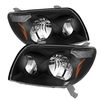 2003 - 2005 Toyota 4Runner Crystal Headlights - Black