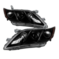 2007 - 2009 Toyota Camry OEM Style Headlights - Black