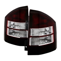 2007 - 2010 Jeep Compass OEM Style Tail Lights - Red/Smoke