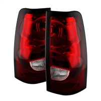 2003 - 2007 Chevy Silverado OEM Style Tail Lights - Red/Clear