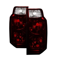 2006 - 2010 Jeep Commander OEM Style Tail Lights - Red/Smoke