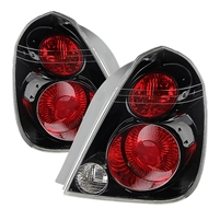 2002 - 2006 Nissan Altima OEM Style Tail Lights - Black