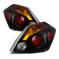 2007 - 2012 Nissan Altima 4Dr OEM Style Tail Lights - Black