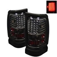 1994 - 2001 Dodge Ram 1500 LED Tail Lights - Smoke