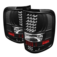 2004 - 2008 Ford F-150 Styleside LED Tail Lights - Black