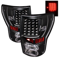 2007 - 2013 Toyota Tundra LED Tail lights - Black