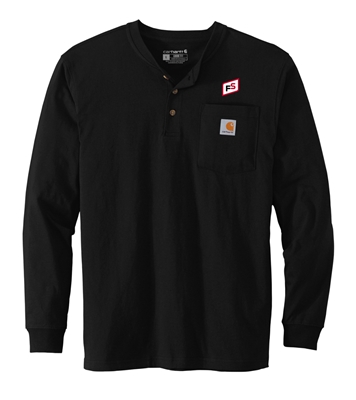 CARHARTT FORCEÂ® LONG SLEEVE HENLEY T-SHIRT