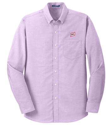 MEN'S LONG SLEEVE PORT AUTHORITYÂ® SUPERPROâ„¢ OXFORD SHIRT