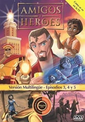 Amigos y HÃ©roes Episodios 3, 4 y 5 DVD