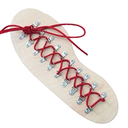 Individual Activity Board  Lacing Shoe