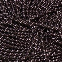 Gun Metal Coloured Wire Check No 6 - Per 18" cut