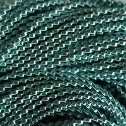 Ice Blue Coloured Wire Check No 6 - Per 18" cut