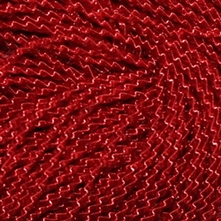 Vivid Red Coloured Wire Check No 6 - Per 18" cut