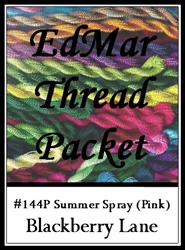 Summer Spray, Pink - Edmar Threads Packet #144