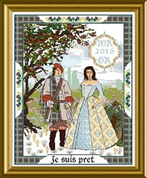 The Scottish Lovers Tapestry B