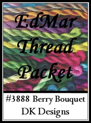 Berry Bouquet - EdMar Thread Packet #3888