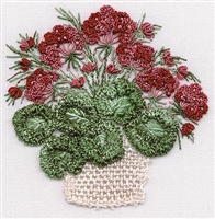 Geranium Basket - Edmar kit #1421