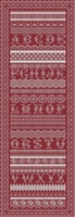 NEN011 - Antique Lace Band Sampler Chart