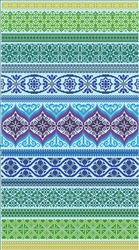 NEN048 - Peacock Band Sampler Cross Stitch Only Chart