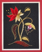 Alison Cole Embroidery -Rouge d'Or