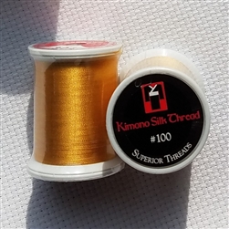 Kimono 100% Silk Thread - Gold Pavil - Size 100