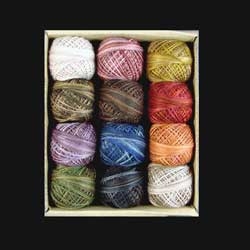 3-strand floss - Vintage Hues Sampler - J. Paton