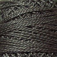 Valdani Perle Cotton Color #126 - Deep Gray