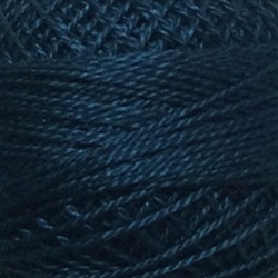 Valdani Perle Cotton Color #42 - Deep Blue Teal