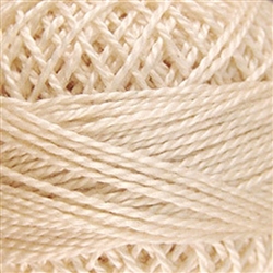 Valdani Perle Cotton Color #5 - Light Ecru